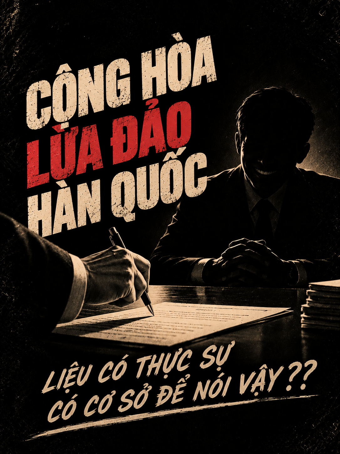 “Hàn Quốc – Thủ phủ của lừa đảo.”